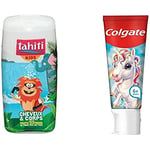 Tahiti kit gel douche enfant & dentifrice Colgate (x3)