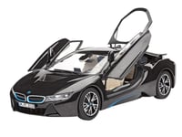 Revell Modellbausatz Auto 1:24 - Bmw I8 Im Maßstab 1:24, Level 4, Originalgetreue Nachbildung Mit Vielen Details, 07008, 120 År