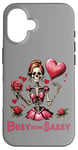 Coque pour iPhone 16 Occupé à être impertinent - Queen Sassy Design - Sassy Crazy Babe