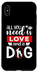 iPhone XS Max All You Need Is Love And A Dog Funny Valentine's Day Case