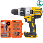 DeWalt DCD996 18V XRP 3 Speed Brushless Hammer Combi Drill With 56 Pcs Acc. Set