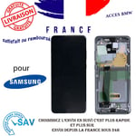 Originale Ecran Complet Gris Pour Samsung Galaxy S20 Ultra G988F Avec Châssis