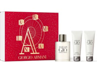 Giorgio Armani Giorgio Armani Acqua Di Gio Pour Homme Eau De Toilette Spray 100Ml + Dusjsåpe 75Ml + Aftershavebalsam 75Ml