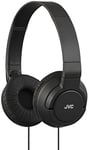 JVC Foldable Lightweight Powerful Bass Over-Ear Headphones - Black