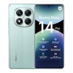 Xiaomi Smartphone Redmi Note 14 Pro 5G,12+512GB,Vert,Caméra IA prograde 200MP,IP68,Charge Turbo 45W avec Batterie 5110mAh,fonctionnalités IA (Chargeur Non Inclus,Version Française+2Ans de Garantie)