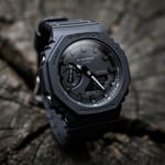 G SHOCK "CASIOAK " TRIPLE BLACK GA-2100-1A1ER WATCH - BRAND NEW with tags