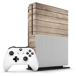 Xbox One S Pine Wood Planks Console Skin/Cover/Wrap for Microsoft Xbox One S