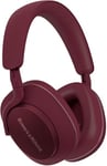 Bowers & Wilkins PX7 S2e Noise Cancelling Wireless Over Ear Headphones, with Qualcomm aptX Adaptive and Quick Charge, 30 Hours of Playback and Six Built-In Microphone, Ruby Red