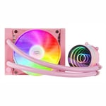 Kit Watercooling Aio Mars Gaming Ml-one Rgb - 120mm (rose)