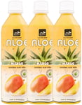 20 st Tropical Aloe Vera Mango Läskedryck 500 ml