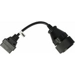 Adaptateur OBD2 OBD1 37Pin vers OBD2 16Pin compatible avec man camions - 20 cm - Vhbw