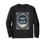 A Christmas Carol Book Cover - Winter Wonderland Sleigh Long Sleeve T-Shirt