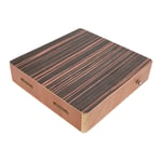 Travel Cajon Box Drum Ebony Portable Cajon Box Drum Percussion Instrument Fo LVE