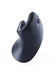 Gembird Ergonomic 6-button wireless optical mouse - Ergonomisk mus - Optisk - 6 - Svart