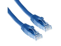 Act Blue 15 Meter U/Utp Cat6 Patch Cable Snagless With Rj45 Connectors. Cat6 U/Utp Snagless Bu 15.00M (Is8615)