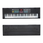 Keyboard Piano Instrument 61 tangenter Elektrisk Digital Multifunktionell med mikrofon MQ6186