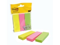 Post-It 671-3, 25 Mm, 76 Mm, 100 Ark, Blisterförpackade