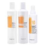 Lot Pour Cheveux Secs FANOLA Kit shampoo 350ml + Baume 350ml+ Spray 200ml