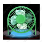 TD® ventilateur usb silencieux voiture pc bureau sur pied de bureau pour chambre oscillant leger vert pas cher design 360° puissant