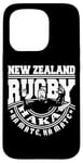 Coque pour iPhone 15 Pro Souvenir du Haka Maori New Zealand Rugby War Dance Challenge