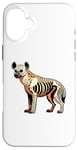 iPhone 16 Plus X-ray Hyena Body Anatomy Radiography Skeleton Case