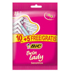 Bic Rakhyvel Twin Lady 10+5 pack