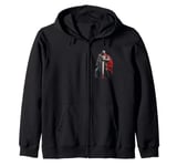 Knight of the Crusades / Templar Warrior / Soul Blade Zip Hoodie