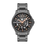 Armani Exchange Men's Analog Automatic Watch with Stainless Steel Strap AX2458