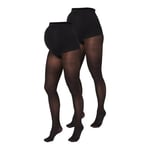 mama licious Maternity tights MLSABINE 2-pack