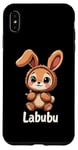 iPhone XS Max Labubu Cute Brown Bunny Monster Case