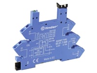 Finder 93.51.0.024 Reläuttag Passar Till Serien: Phoenix Contact Serie Emd-Sl Finder 34.51, Finder 34.81 (L X B X H) 93,6 X 6,2 X 76 Mm 1 St