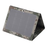 Foldable Solar Power Panel 21W Space Saving Solar Charger Panel For Phone