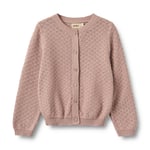 Wheat Knit Cardigan Magnella Dry Rose