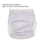 (Z13)Adult Cloth Nappy Adult Diapers Adjustable Washable Elastic For Old Man