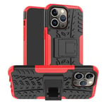 Apple iPhone 14 Pro Max Heavy Duty Case Red