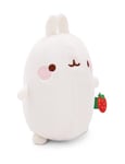 NICI Peluche MOLANG avec Clochette 12 cm Blanc - Peluche pour Les bébés et Les Tout-Petits, pour Toucher, se blottir, Explorer et s'endormir - 49484