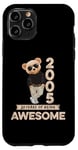 Coque pour iPhone 11 Pro Ours en peluche original 2005 pour homme et femme