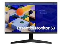 Samsung S24c312eau - S31c Series - Led-Skärm - 24" - 1920 X 1080 Full Hd (1080P) @ 75 Hz - Ips - 250 Cd/M² - 1000:1 - 5 Ms - Hdmi, Vga - Svart