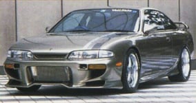 Fujimi model 1/24 inch up series No.264 Veilside Silvia S14 C-I model Plastic I