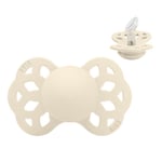 BIBS Anatomisk Infinity Napp - Stl 1 - Silikon - Ivory