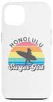 Coque pour iPhone 13 Honolulu Surfer Girl Hawaii Hawaii Surf Beach Cute