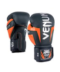 Venum Gants de Boxe Elite - Bleu Marine/Argent/Orange - 14 Oz