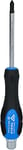 BRILLIANT TOOLS BT034808 Phillips Screwdriver with Impact Cap, PH1 [Powered by KS Tools]