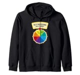 The IT Professionals Wheel of Answers Zip Hoodie