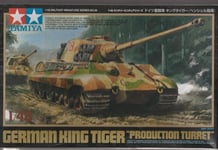 TAMIYA GERMAN KING TIGER “PRODUCTION TURRET”