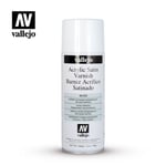 Vallejo Hobby Spray Paint Primer Satin Varnish