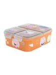 STOR Lunch Box for Kids 13920 3 Compartments Peppa Pig (orange)