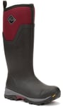 Muck Boot Womens Wellies Arctic Ice tall Agat Slip On black maroon UK Size