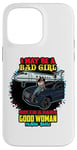 Coque pour iPhone 14 Pro Max Melanin Queen I May Be A Bad Girl But I'm A Damn Good Woman