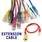 Gigabit Rj45 Internet Ethernet Cables Cat5e & Cat6 Network Patch Copper Lead Lot